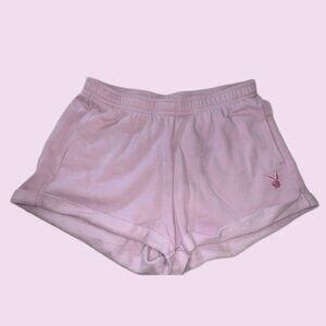 Playboy by Pacsun Bunny Rolled Sweat Shorts